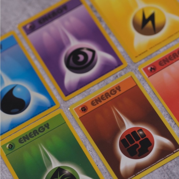 Pokemon First Edition Energy Cards - Picture 9 of 9